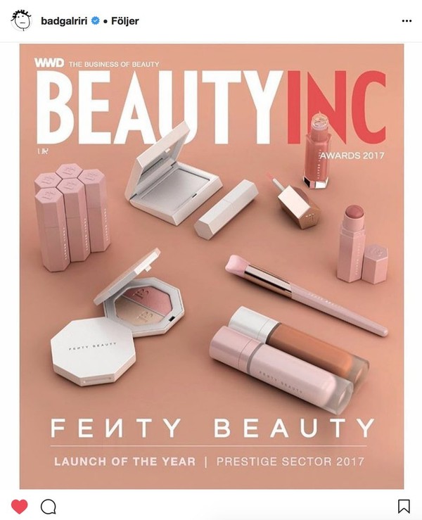 Fenty Beauty récompensé